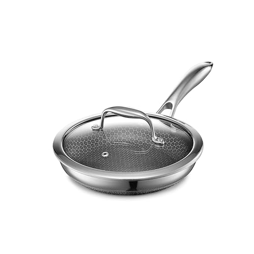 HexClad 10 Inch Hybrid Stainless Steel Frying Pan S561