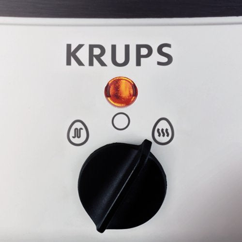 KRUPS Simply Electric Egg Cooker for Hard Boiled, Poached, Scrambled Eggs or Omelets D85998