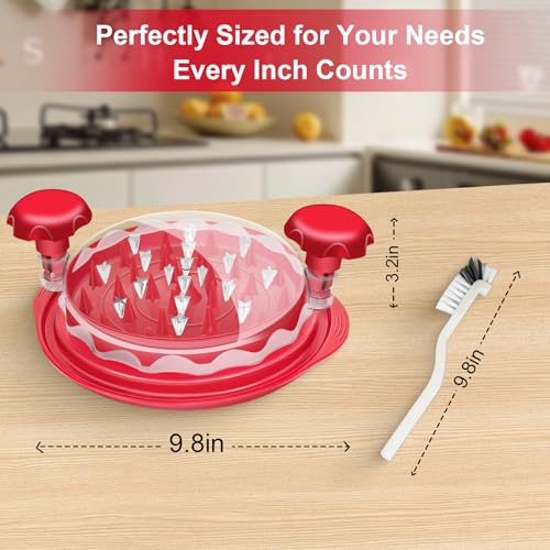 Chicken Shredder Tool with Ergonomic Handle, BPA Free, Includes Brush J7233