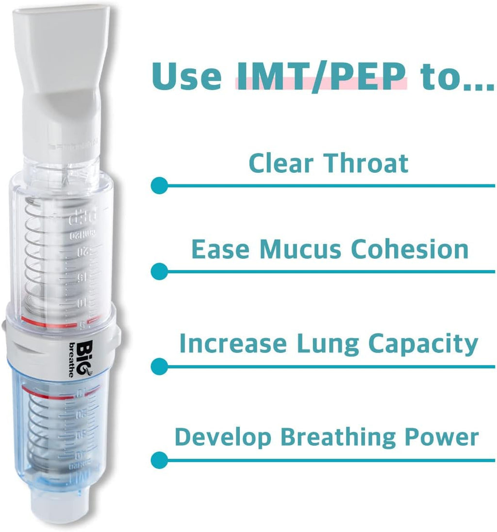 Bigbreathe IMT/PEP Three-Mode Breathing Exerciser for Seniors Z668080