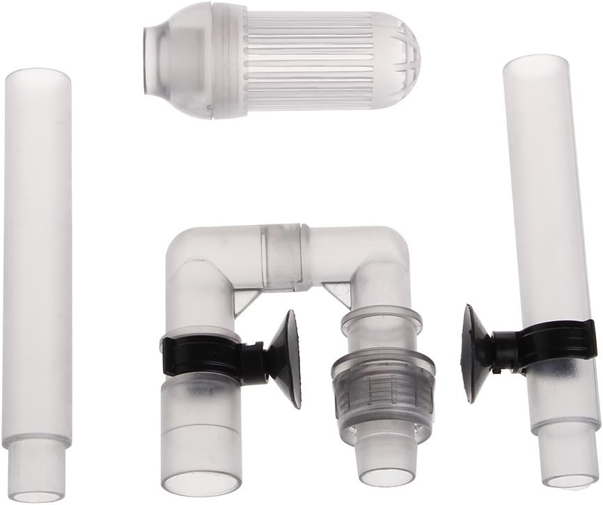 Canister Filter Inlet Inflow Intake Pipe Aquarium External Filter Accessories Parts With Suction Cups For Fish Tanks Hose Connectors Adapter Garden Water Pipe Quick Hoses Connector Double Female Male