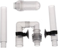 Canister Filter Inlet Inflow Intake Pipe Aquarium External Filter Accessories Parts With Suction Cups For Fish Tanks Hose Connectors Adapter Garden Water Pipe Quick Hoses Connector Double Female Male