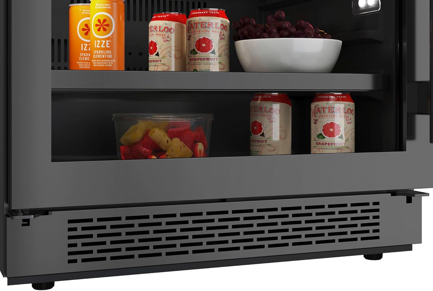 Avallon ABR242SGLH 24 Inch Beverage Center with LED Lighting B681