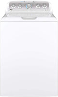 GE GTW500ASNWS Top Loading Washer with Stainless Steel Basket, 4.6 Cu. Ft. Capacity, 13 Cycles, White