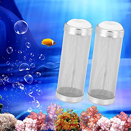Stainless Steel Aquarium Filter Intake Mesh Guard for Shrimp and Fish T4429