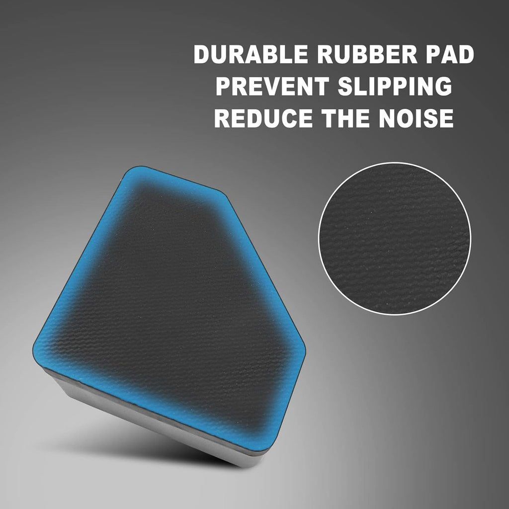 Anti Vibration Pad for Washing Machine Dryer, Non Slip Shock Absorbing Rubber Feet (Set of 8) X268488