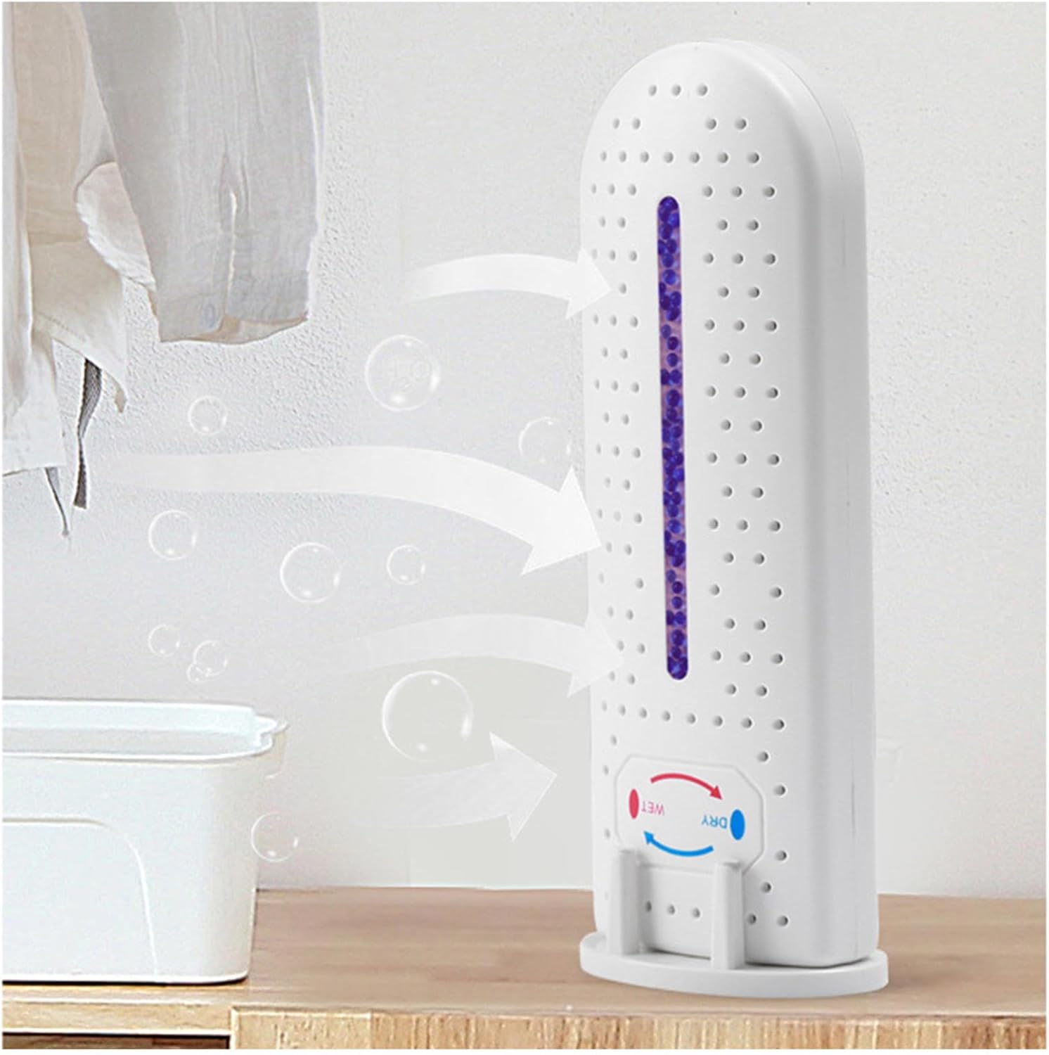 Gerrit Room Dehumidifiers For Bedroom, Gun Safe Dehumidifiers Cordless Rechargeable Humidity Absorber, Small Apartment Essentials,2PCS