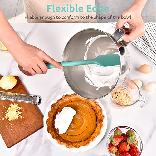 U-Taste 11.38" Silicone Baking Spatula, BPA Free Heat Resistant Kitchen Scraper X500