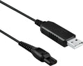 Black 15V USB Power Charger Cord for Philips Norelco Series 2000/3000/4000/5000 Razor Shaver Power Cord Electric Shavers Accessories