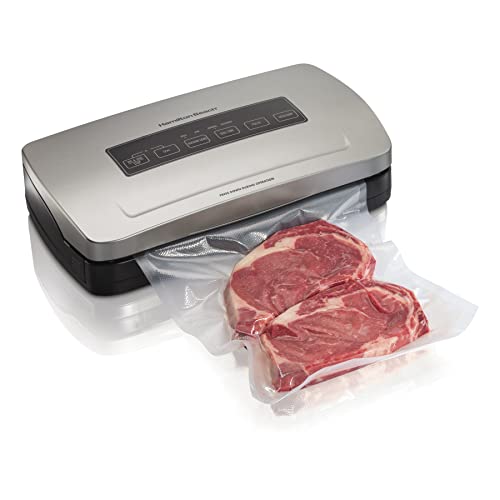 Hamilton Beach NutriFresh Vacuum Sealer Machine with Bag Cutter