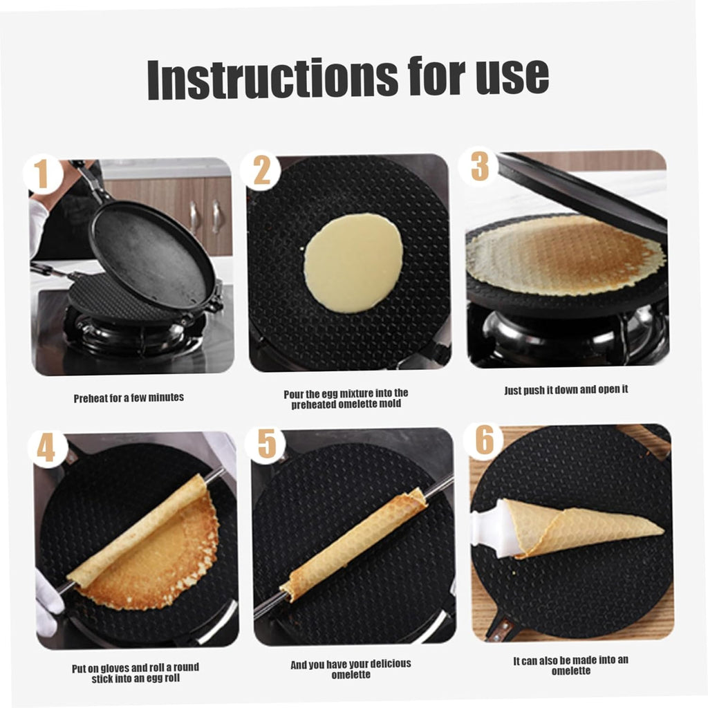 Presa Pan Tortilla Maker 7inch Non-Stick Aluminum Stove Top Tortilla Press and Cooker U370
