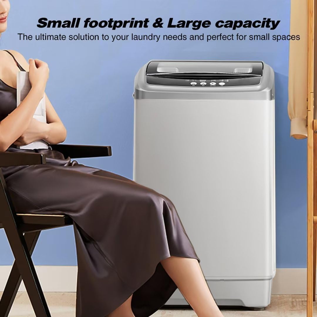 WM001 Tymyp Portable Washer & Euhomy 850W Compact Laundry Dryer Bundle K693