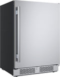 Avallon AFR242SSRH 24 Inch Wide 5.66 Cu. Ft. Built-In Compact Refrigerator with Right Hinge