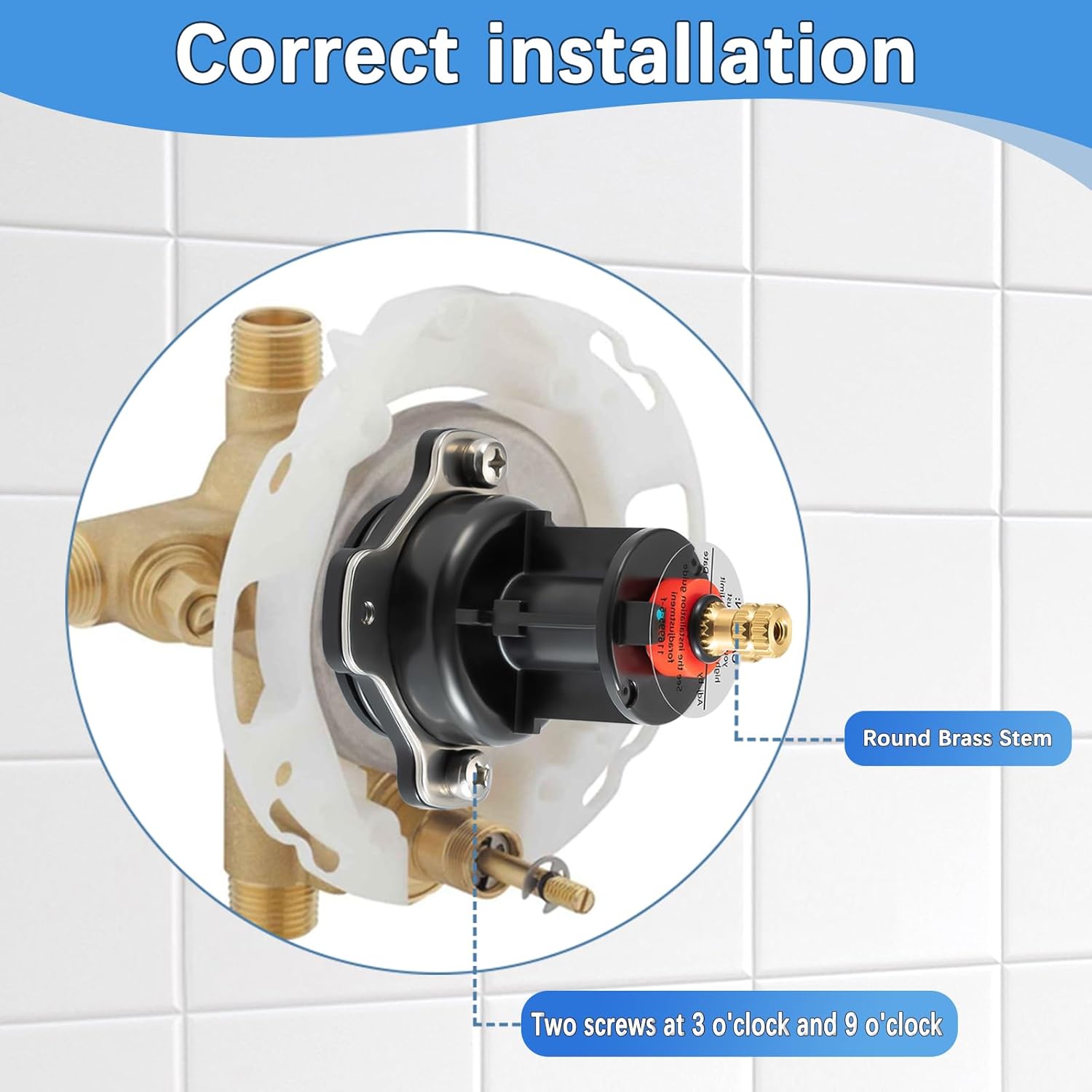 GP77759 Mixer Cap Balancing Shower Cartridge for Kohler Rite-Temp Valve G711455