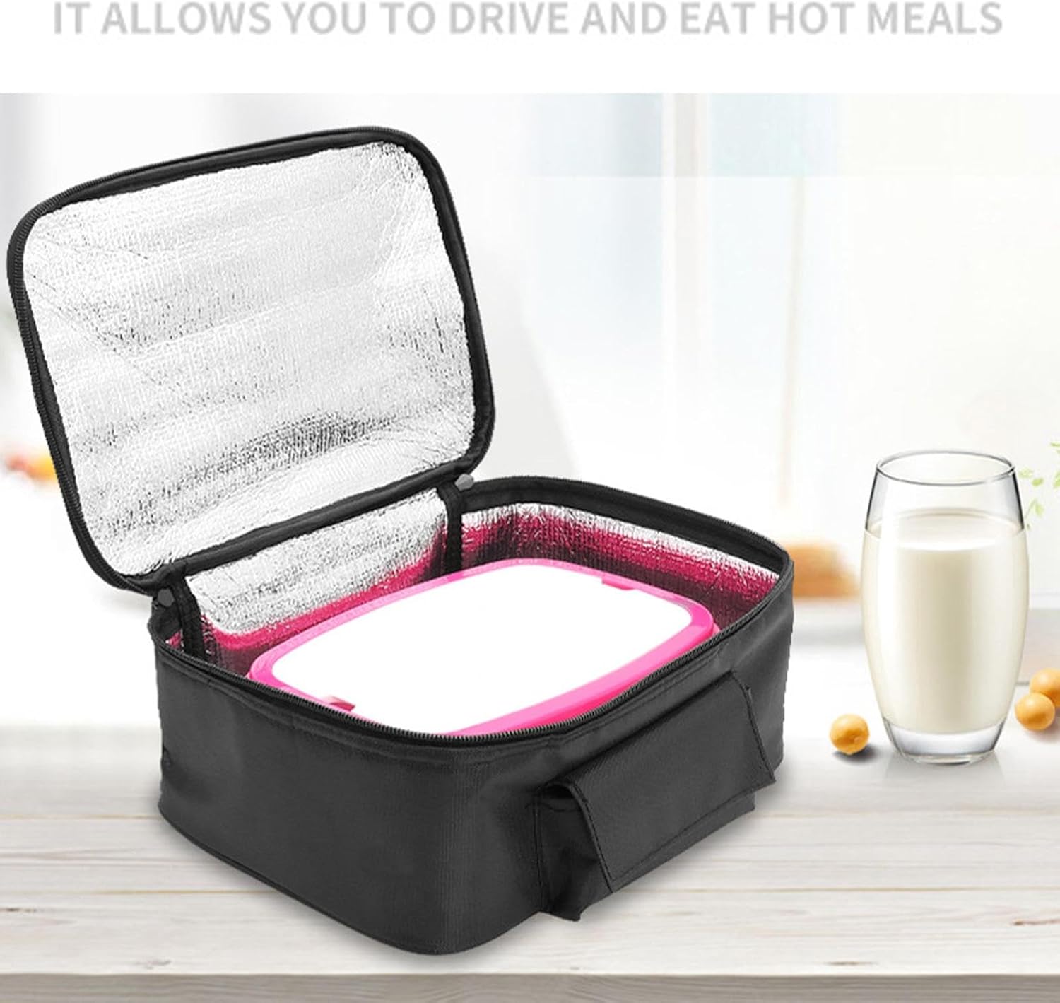 Portable Oven 12V Car Heating Lunch Box Food Warmer W50589