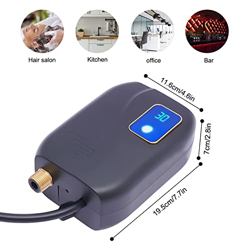 Electric Tankless Water Heater 110V 3000W for Under Sink Kitchen H66942