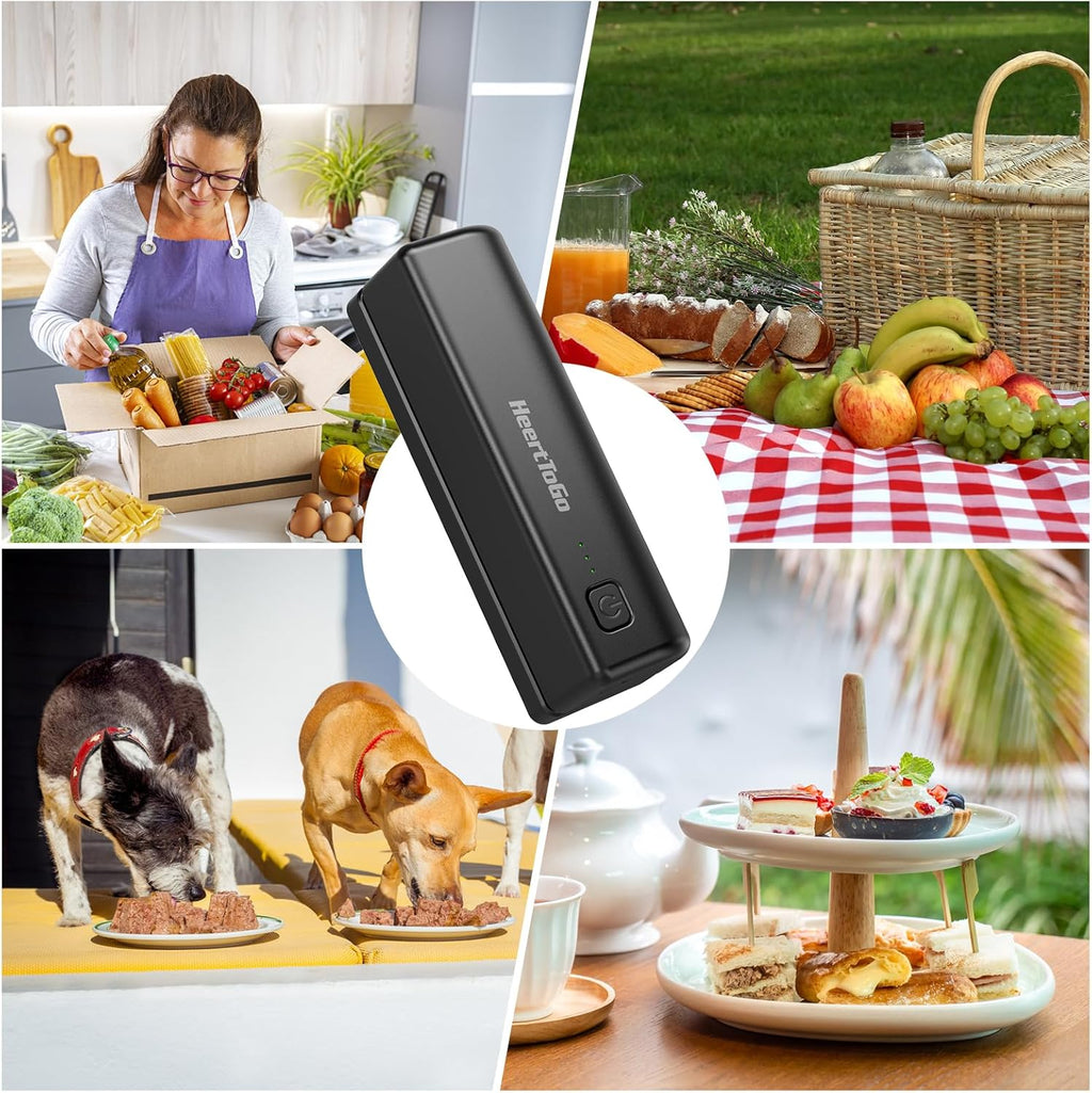 Mini Rechargeable Heating Sealer for Food Bags, Portable Kitchen Tool X19949