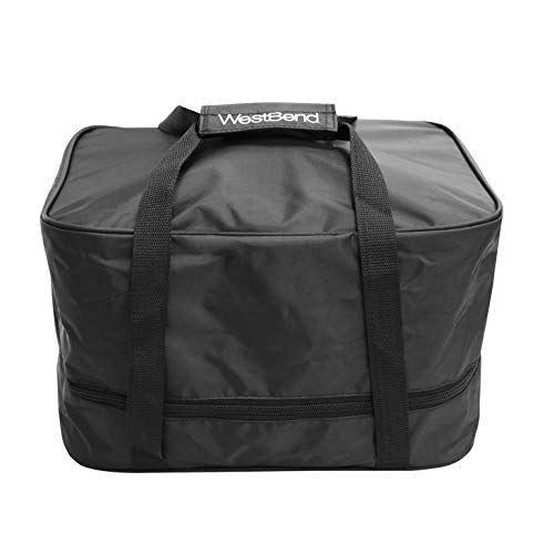 West Bend Slow Cooker Large Capacity Non-stick with Travel Lid and Carrying Case I381