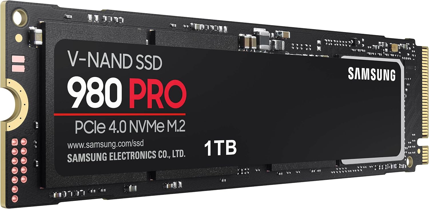 Samsung 980 PRO 1TB PCIe 4.0 NVMe M.2 Internal SSD I63138
