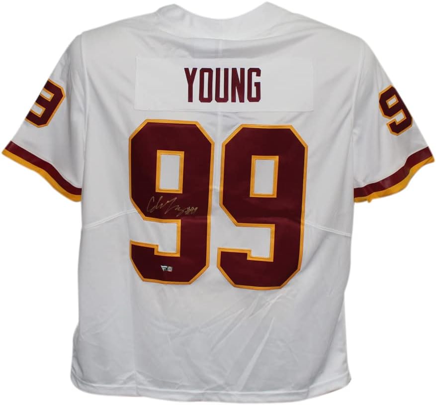 Chase Young Signed Washington Football Team Nike Limited L Jersey FAN