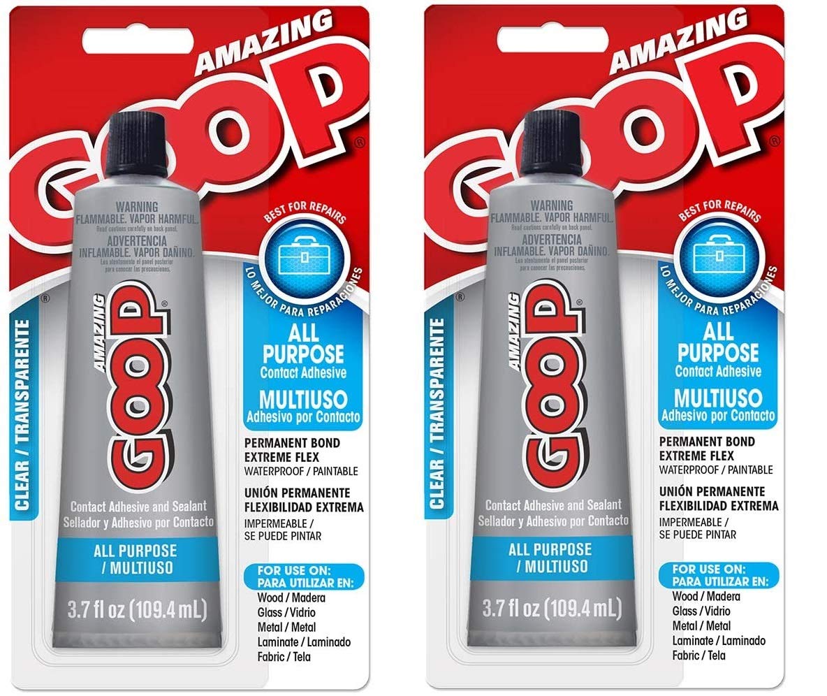 Amazing Goop 140211 3.7 oz. All Purpose Adhesive, Clear (2 Pack 3.7 Oz)