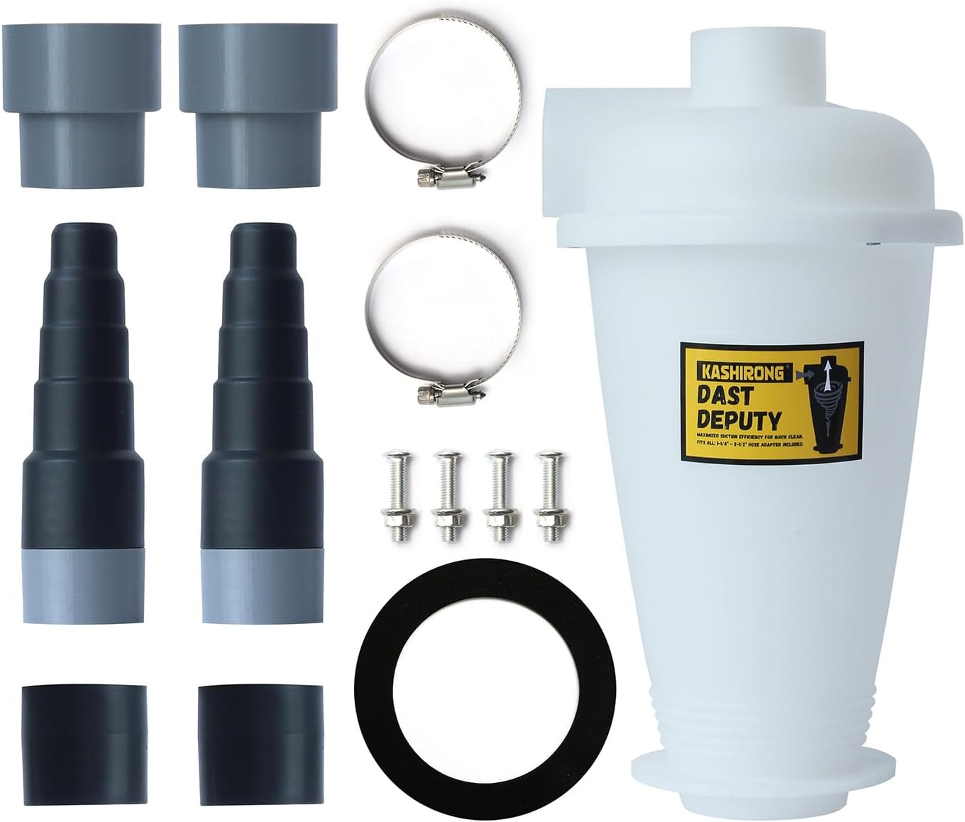 Shop Vacuum Vac Super Cyclone Dust Collectors For Woodworking Dust Deputy Separator Collection Wen Systems Extractor Sawdust Bucket Drywall Canister Filter Deputy Right Small Vortex HEPA Air Mini