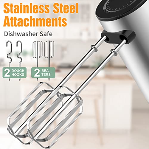 Hand Mixer Electric 600W 10 Speed with Turbo for Baking Cake Q986082