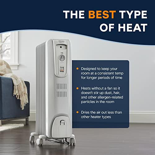 DeLonghi Electric Space Heater 1500W Radiant Q494982