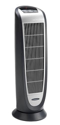 Lasko 5160 Ceramic Tower Heater with Remote Control, Black 5160