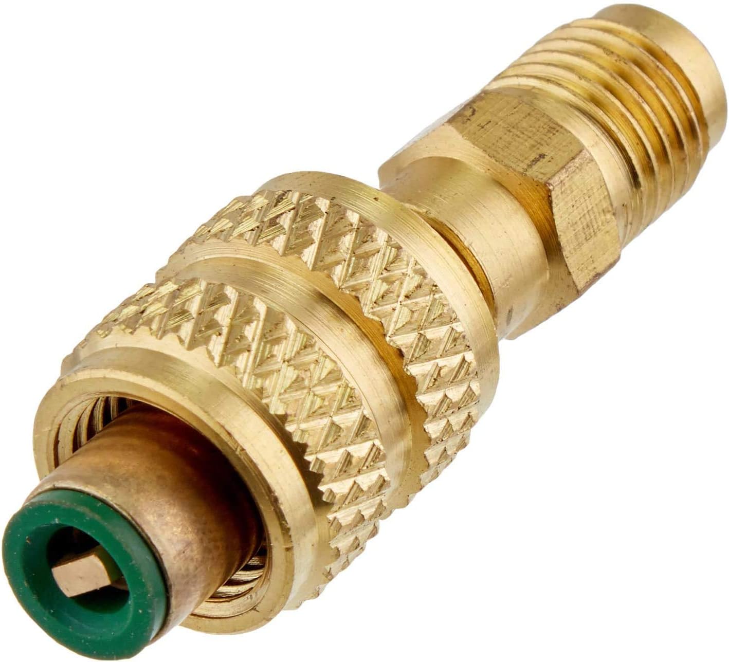 Senville R410A Adapter 5/16" SAE Female to 1/4" SAE Male Vacuum Service Port for Mini Split Air Conditioners