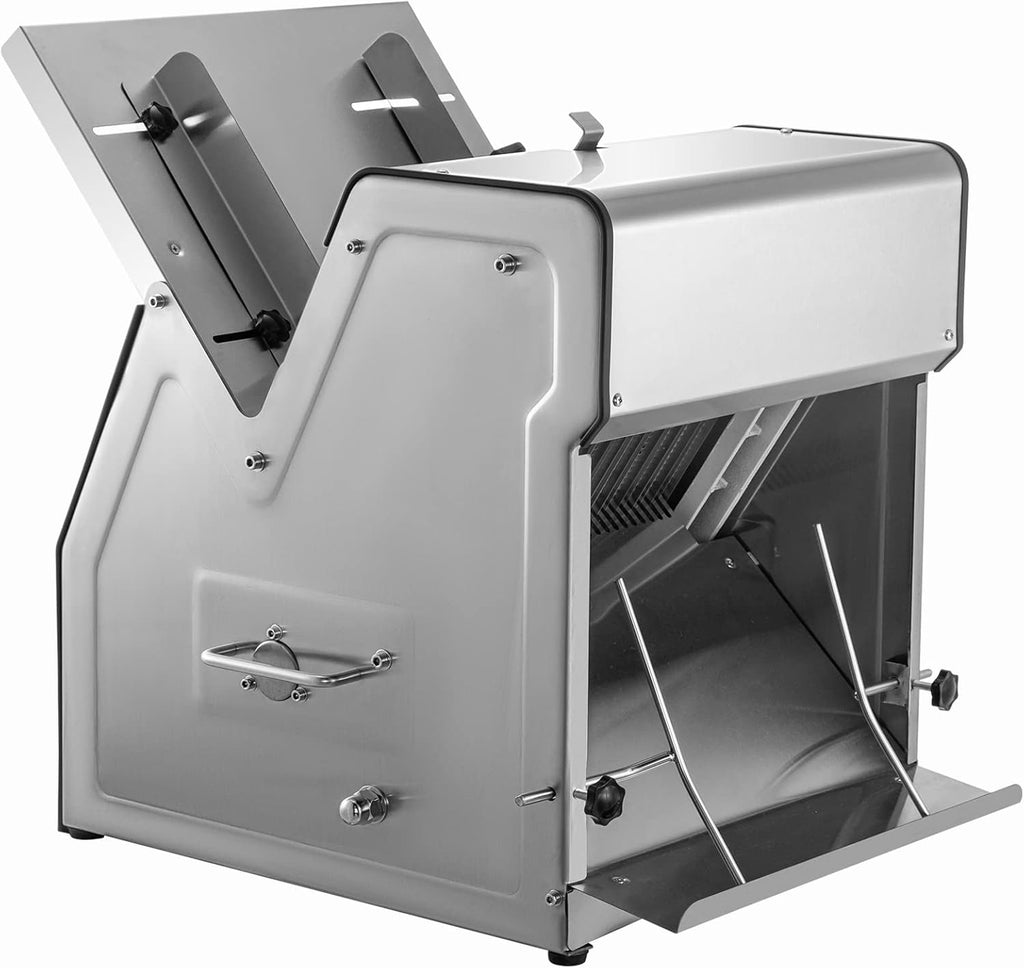 VEVOR Commercial Toast Bread Slicer 12mm Electric Bread Cutting Machine 110V H217