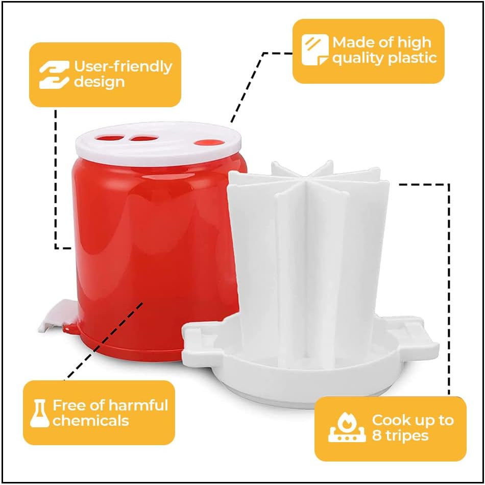 Microwave Bacon Cooker with Lid, Splash-Proof Tray for Oven G34200