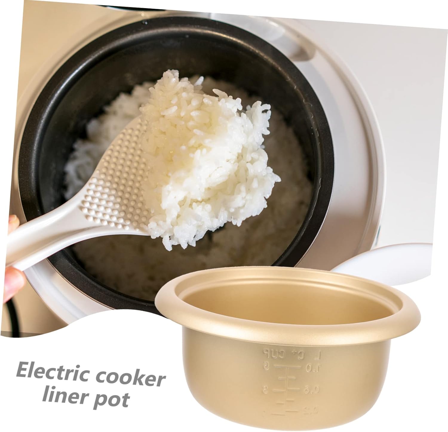 BESPORTBLE Rice Cooker Inner Pot Nonstick Ceramic Replacement I811