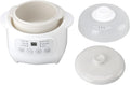 Mini Ceramic Stew Cooker, Healthy Cooking Alternative Elecric Stew Pot Ptc Efficient Heating Technology Soup Congee Pot Automatic Power off Protection Cooker