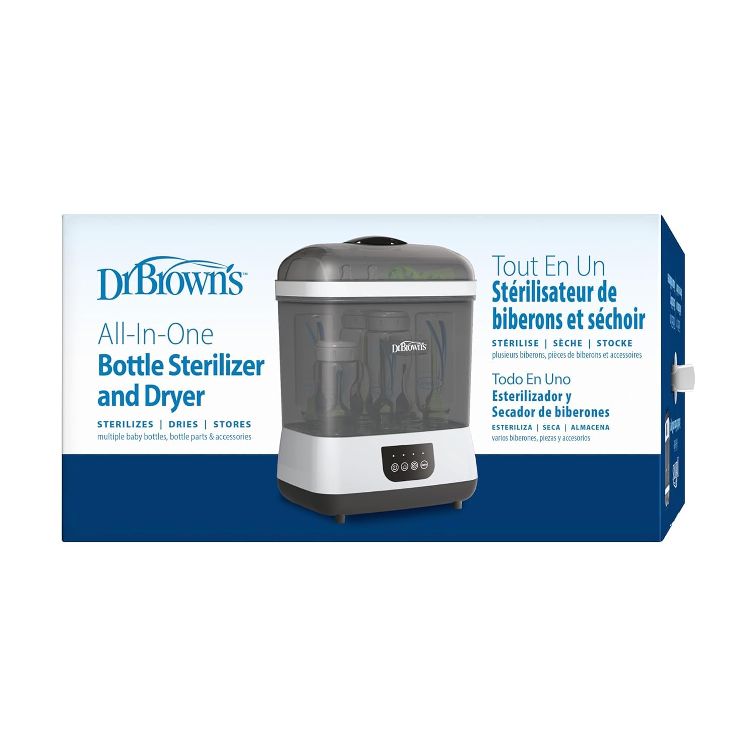 Dr. Brown's All-in-One Sterilizer and Dryer for Baby Bottles & Parts Y12428
