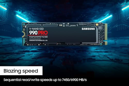 SAMSUNG 990 PRO w/Heatsink SSD Internal Solid State Drive R621603