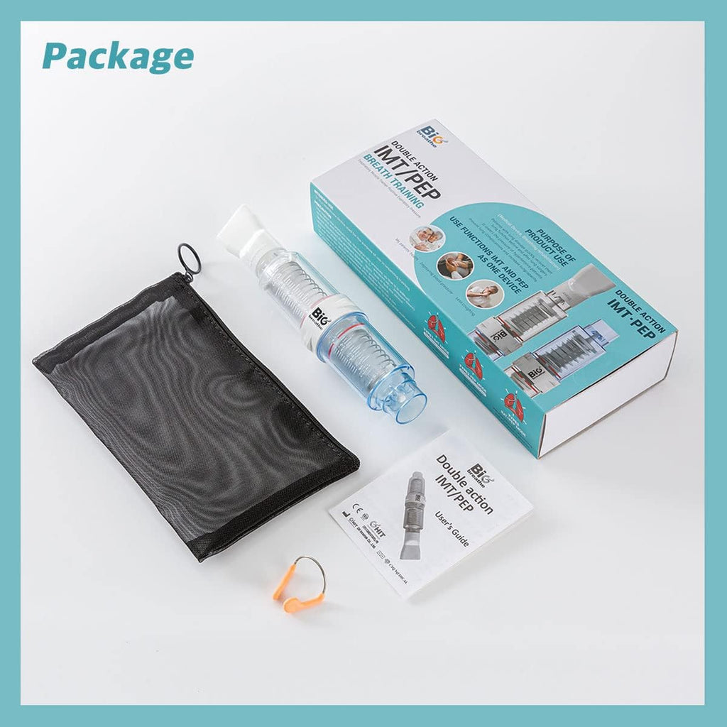 Bigbreathe IMT/PEP Three-Mode Breathing Exerciser for Seniors Z668080