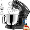 Facelle Kitchen Stand Mixer, 660W Tilt-Head mixers kitchen electric stand mixer with 6.5 QT Stainless Steel Bowl, Dough Hook, Flat Beater, Wire Whip, Splash Guard, for Baking,Cakes