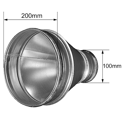 Galvanized Steel Duct Reducer Vent Adapter for HVAC O19530