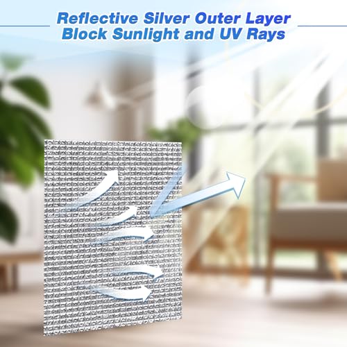 RV Door Window Insulation Kit Double Reflective Foil Thermal Insulation Y9838