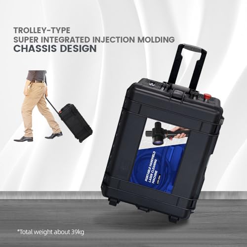 WTTTOOLS Pulsed Laser Cleaning Machine Portable Handheld Fiber Laser Cleaner B687028
