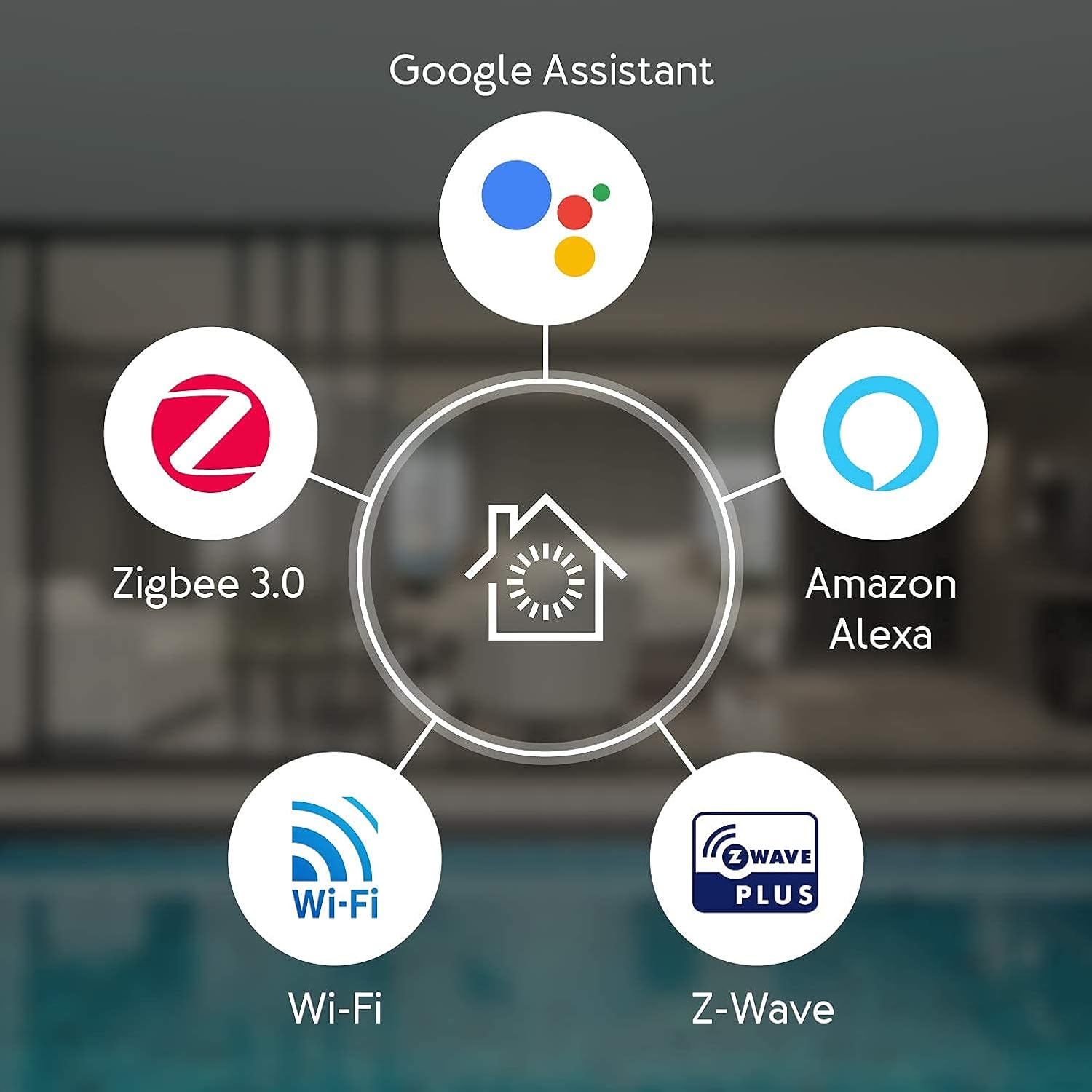 Aeotec Smart Home Hub, Z-Wave, Zigbee, Matter Gateway R98010