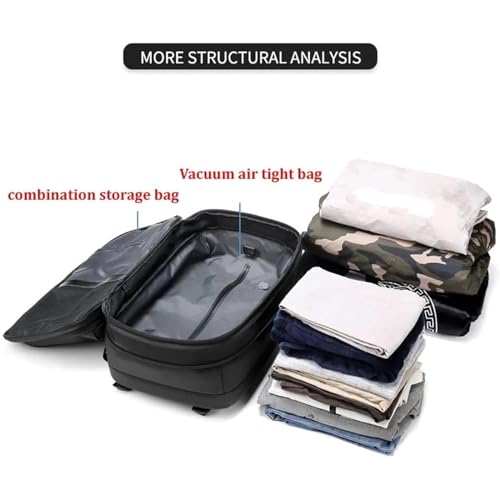 Vacpack Backpack Expandable Anti Theft Travel Backpack L9381