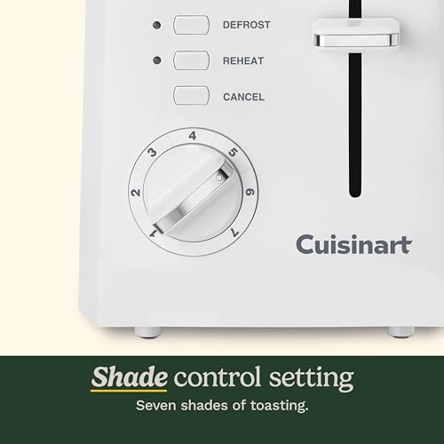 Cuisinart CPT-122 2-Slice Compact Plastic Toaster C51966