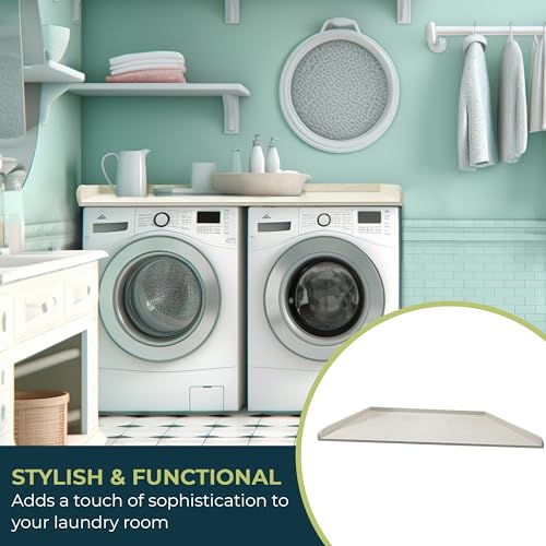 RELODECOR Washer and Dryer Countertop with Non-Slip Mat F27682