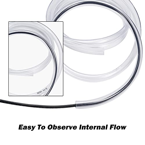 DAVCO Clear Tubing with 2 Stainless Clamps S427773