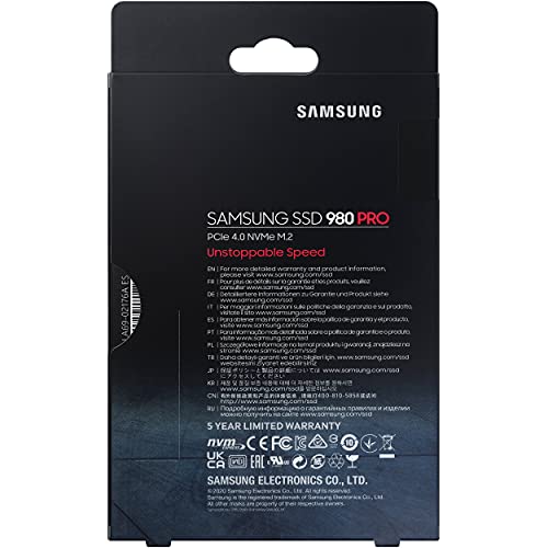 Samsung 980 PRO 1TB PCIe SSD P2181