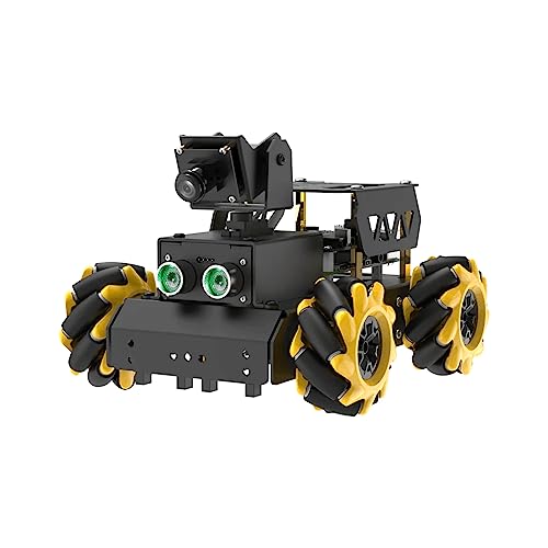HIWONDER Raspberry Pi 4B 8GB AI Vision Robot Kit Raspberry Pi Robot Mecanum Wheels Robot Car