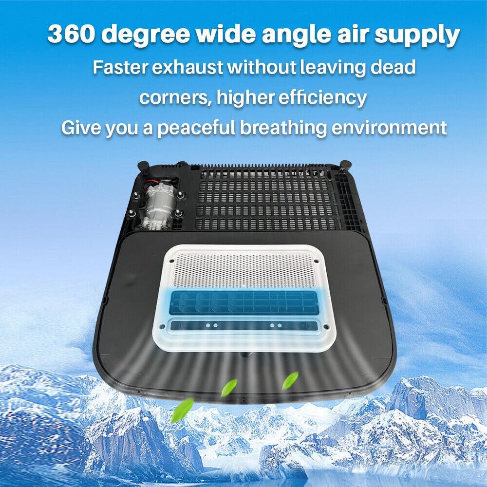 RV 12V Rooftop Air Conditioner for RV Caravan Trailer O6393