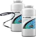 Denitrate Nitrate Remover Aquarium Freshwater 1.7 Pounds/1liter, Nitrate Remover for Aquarium Freshwater,Ammonia Nitrate Marine Pure, with Moofin SS Pet Training Whistle, Protection, [Pack of